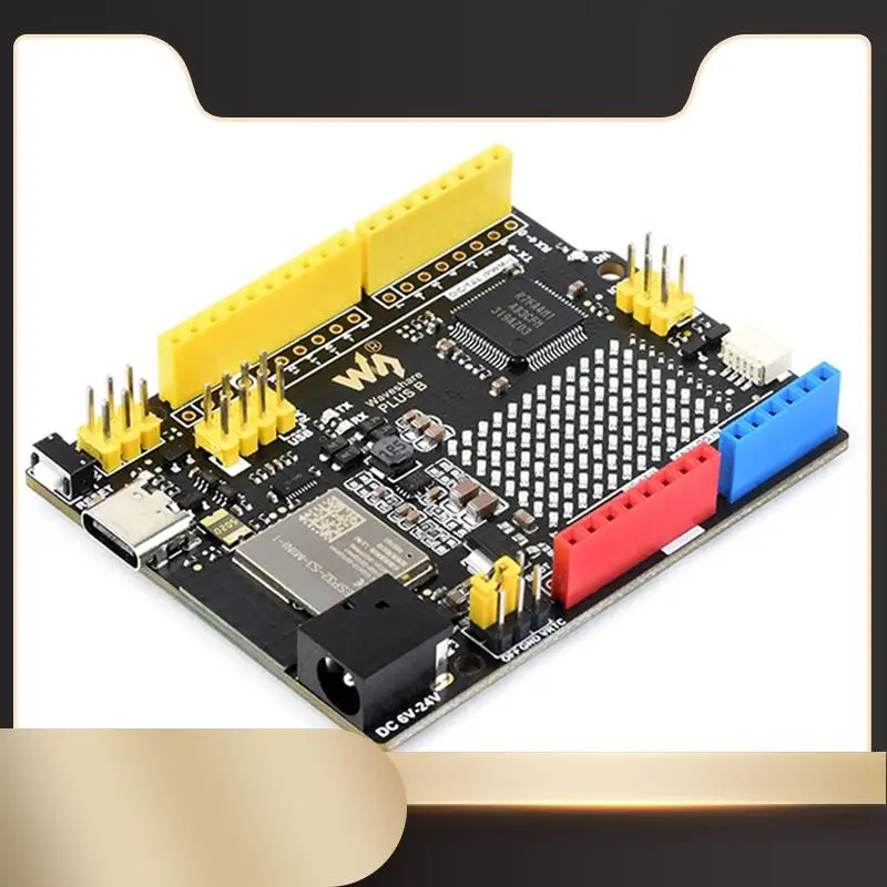 

Waveshare 1 Piece R7FA4 Plus B Development Board Black PCB Compatible With For Arduino UNO R4 WIFI-N36R