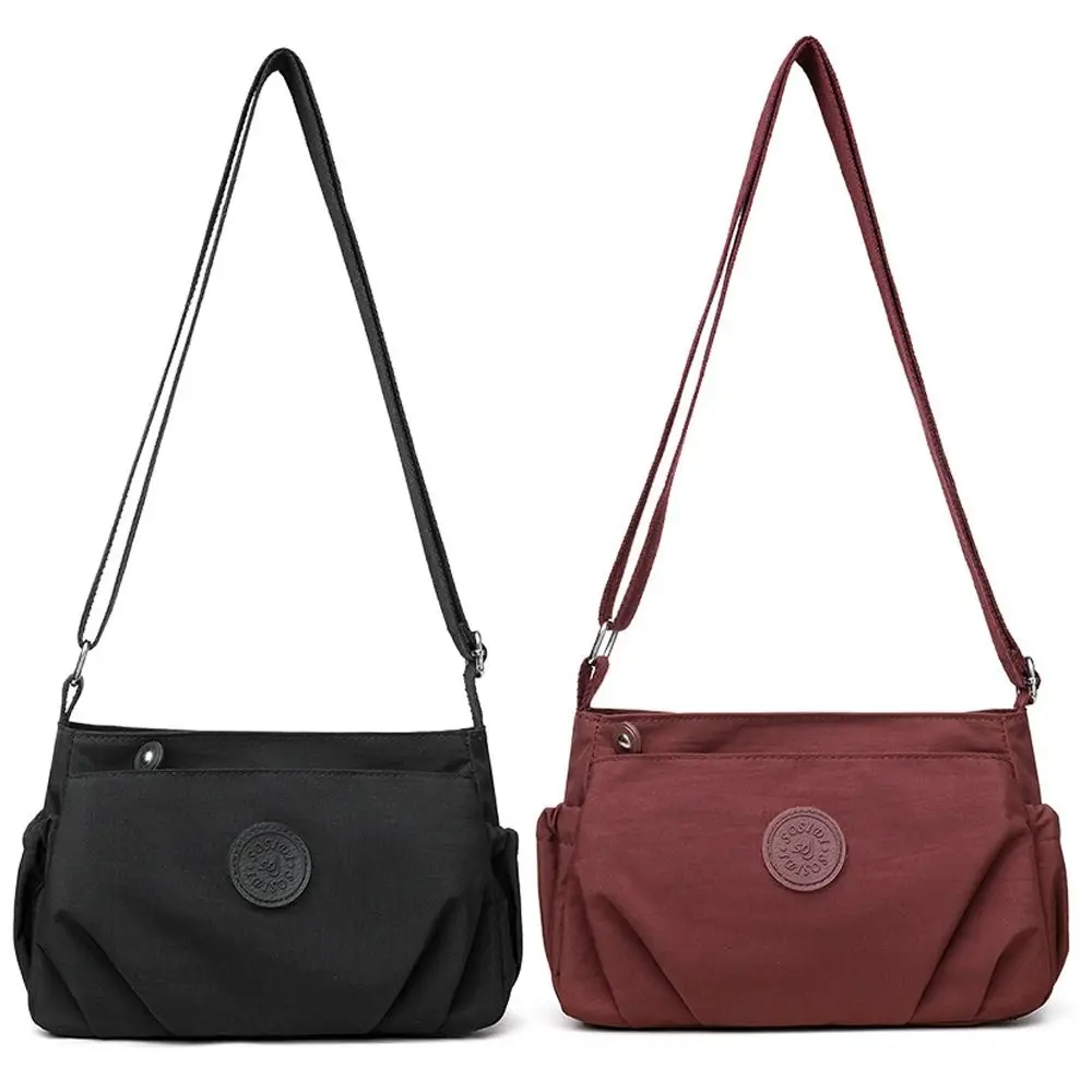 Nylon Cloth Women's Shoulder Bag Large Capacity Multi-Layer Messenger Bags Lightweight Waterproof Travel Bag Organizer Bag