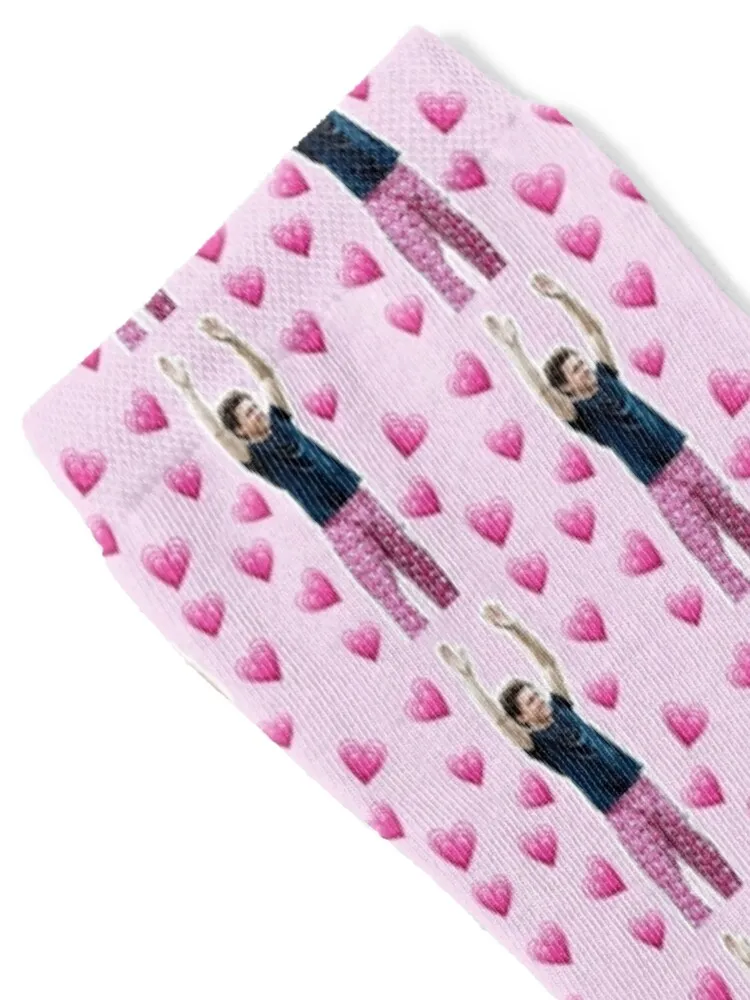 Tom Holland pink print Socks hockey cute hiphop Antiskid soccer Ladies Socks Men's