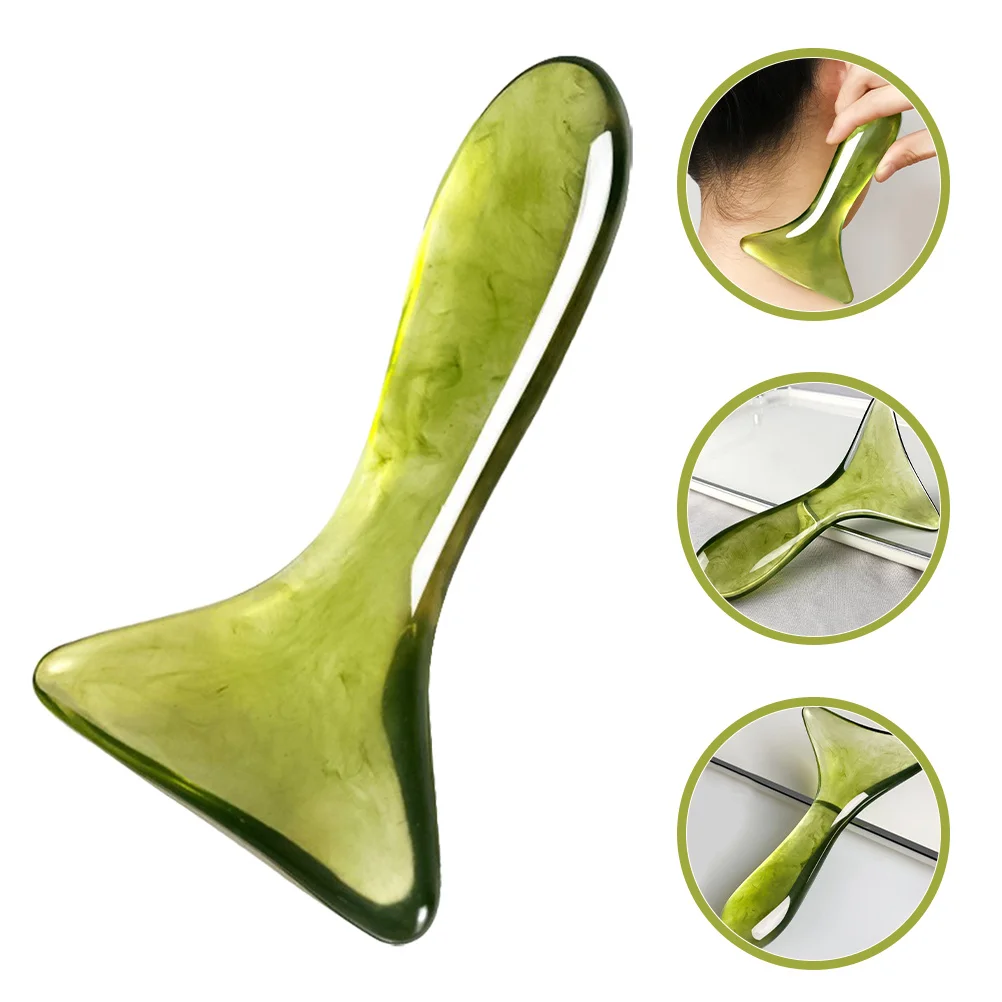 

Gua Sha Massage Tool Ergonomic Resin Facial Neck Body Scraper Portable Scraping Plate For Skincare Relaxation Beauty Health