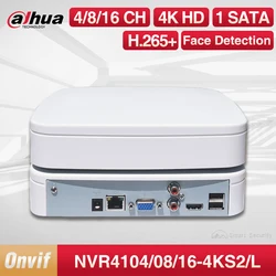 Dahua Original Multilingual Video Recorder 4/8/16 Channels CCTV Security Protection NVR4104-4KS2/L NVR4108-4KS2/L NVR4116-4KS2/L