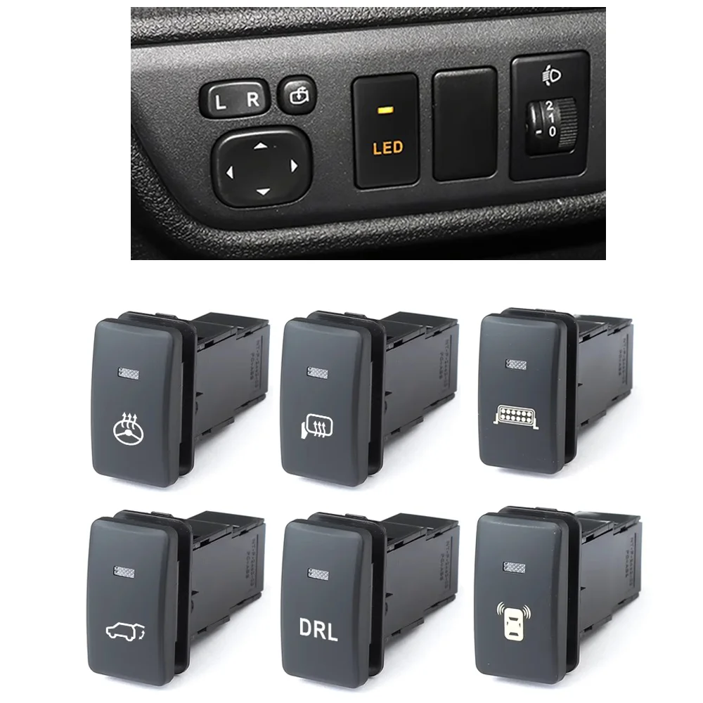 1 шт. для FENGON GLORY 580 DFSK 600 тепловые зеркала, рулевое колесо, отопление, прожекторы, радар, кнопка переключения багажника