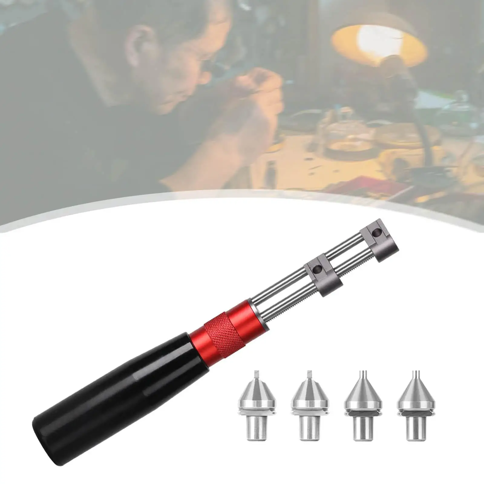 

Открывалка для задней крышки часов Съемник задней крышки часов Портативный стабильный регулируемый уход для коллекционеров DIY энтузиастов