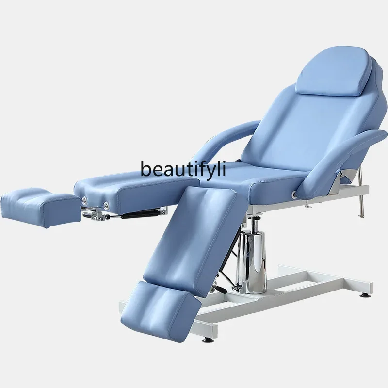 

Facial Bed Beauty Salon Micro-Whole Bed Hydraulic Lifting Multifunctional Split Leg Tattoo Tattoo Embroidery Chair