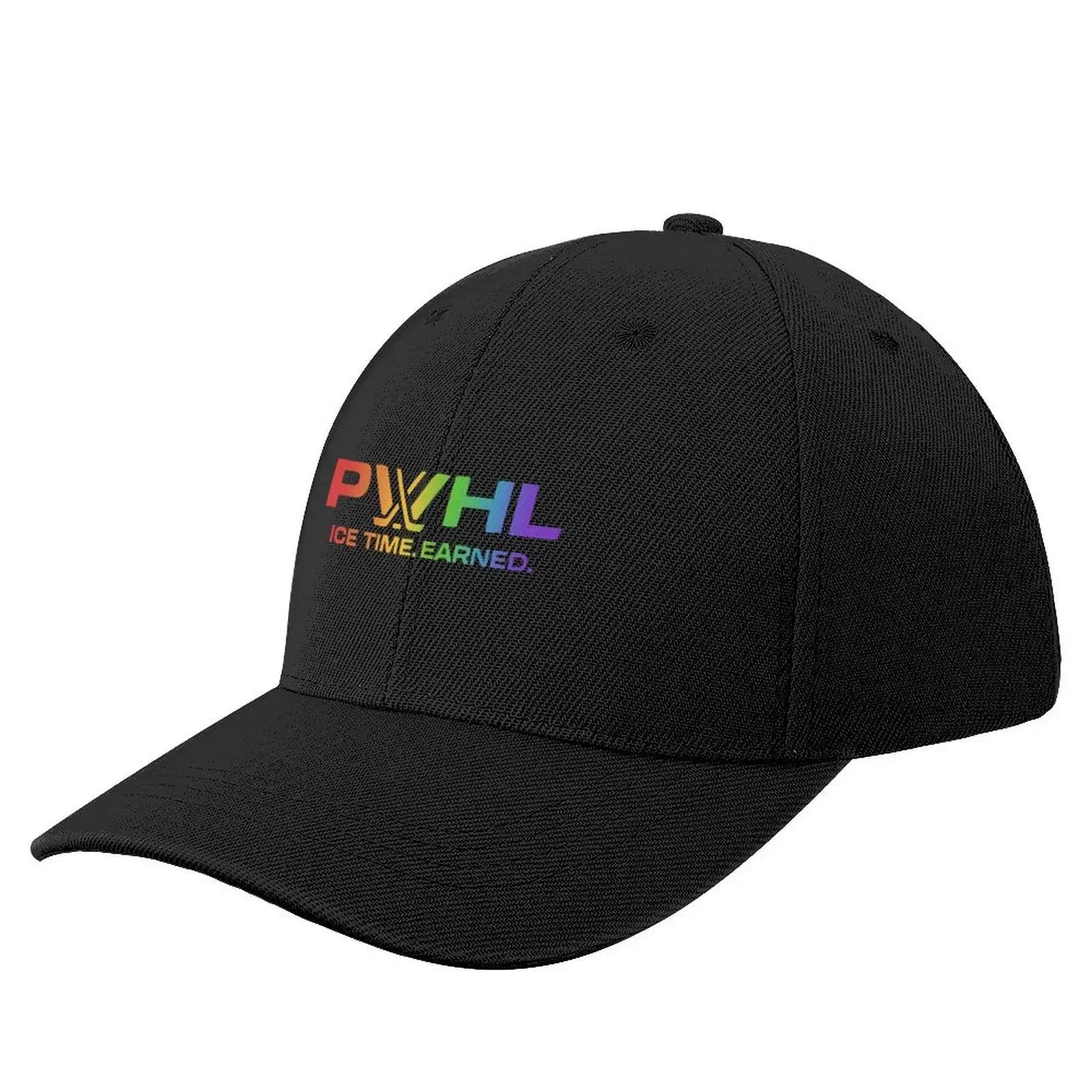 

Pride Pwhl logo “ice time earned” Baseball Cap Hip Hop Hat Beach Ball Cap Sunhat Luxury Woman Men's