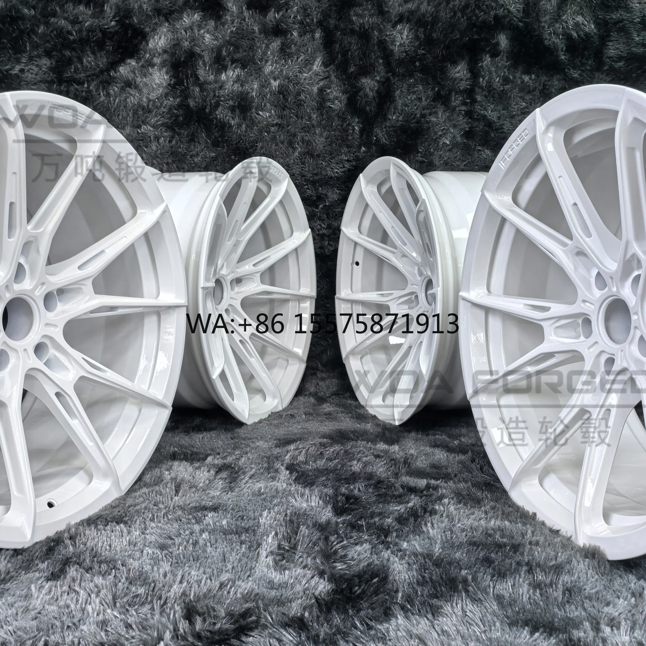 

For Customized 6061T6 R2 FG Muscular Bronze Brushed Aluminum Forged Wheels 18-22 Inch 5x112/120/114.3 20-40-35-30-25-20-15-10mm