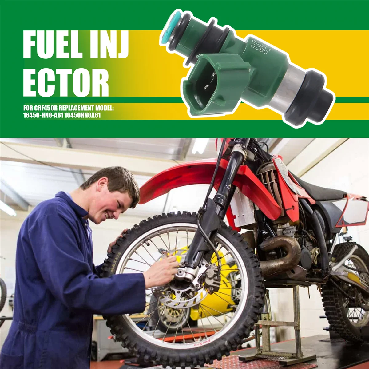 

M50K_Новая топливная форсунка 16450-HN8-A61 16450HN8A61 для Honda CRF450R