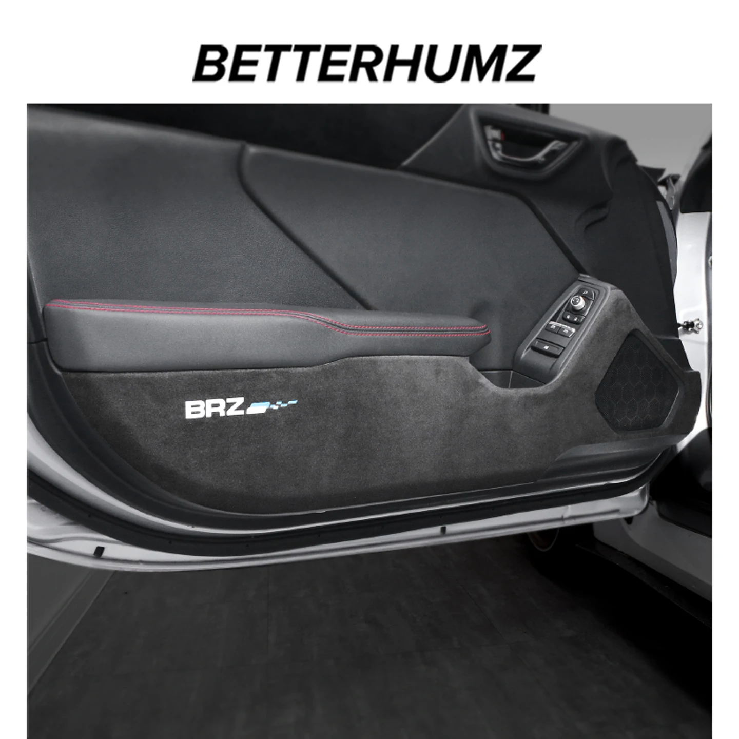 

Для Subaru BRZ для Toyota Gr86 2022-25 замшевая наклейка на защитную накладку на дверь автомобиля