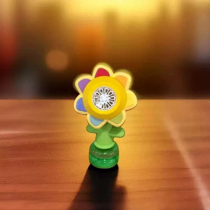 Máquina de burbujas con luz de girasol para niños, máquina de burbujas eléctrica automática con sonido, juegos al aire libre, juguetes, regalo de cumpleaños