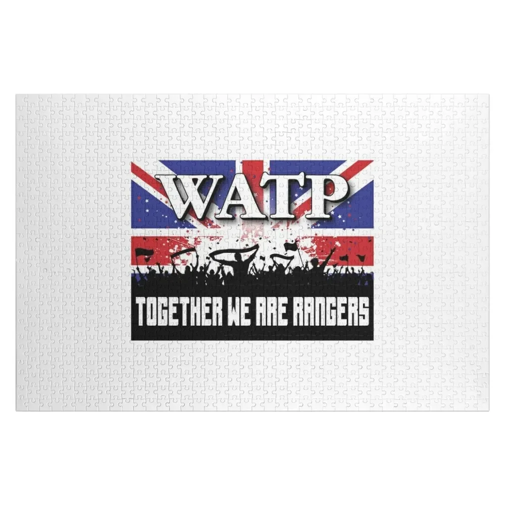 Glasgow Rangers We are the people Jigsaw Puzzle With Photo Anime Custom Gifts Personalized Toys Puzzle