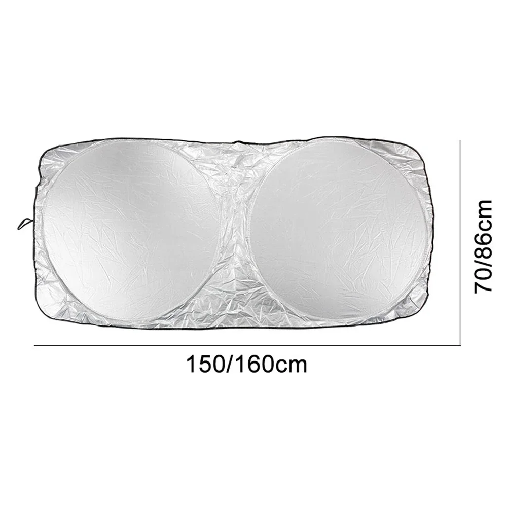 Car Windshield Sunshades Sun Shade Covers Front Window Visors for Nissan Qashqai J10 J11 2018 2019 Auto Windowshade Accessories