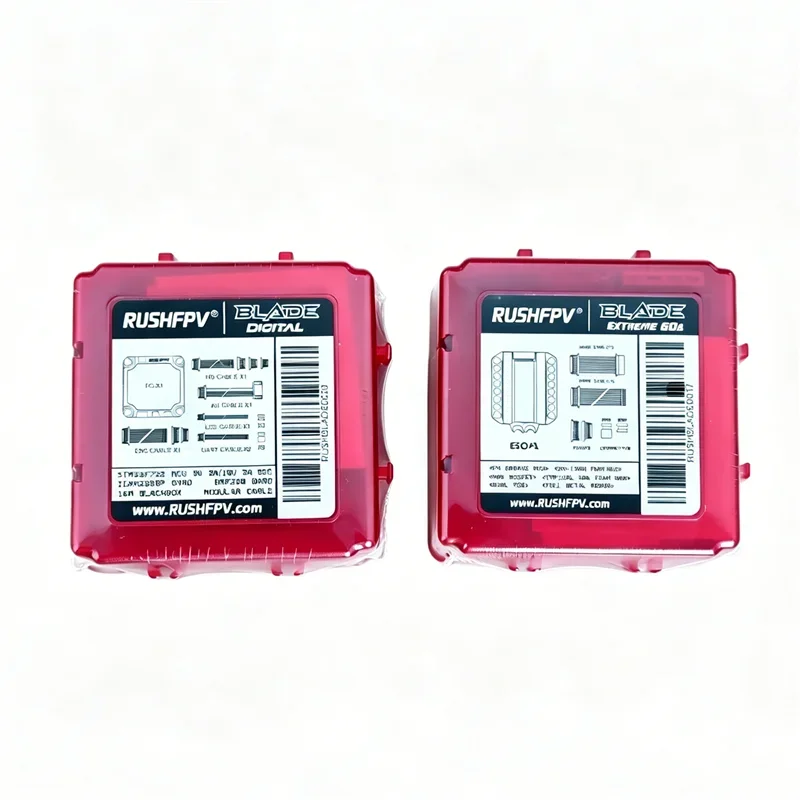 RUSHFPV BLADE F722 V2 FPV Quad Flight Stack, F722 FC with 60A 128K ESC, Analog or HD Digital Version Available
