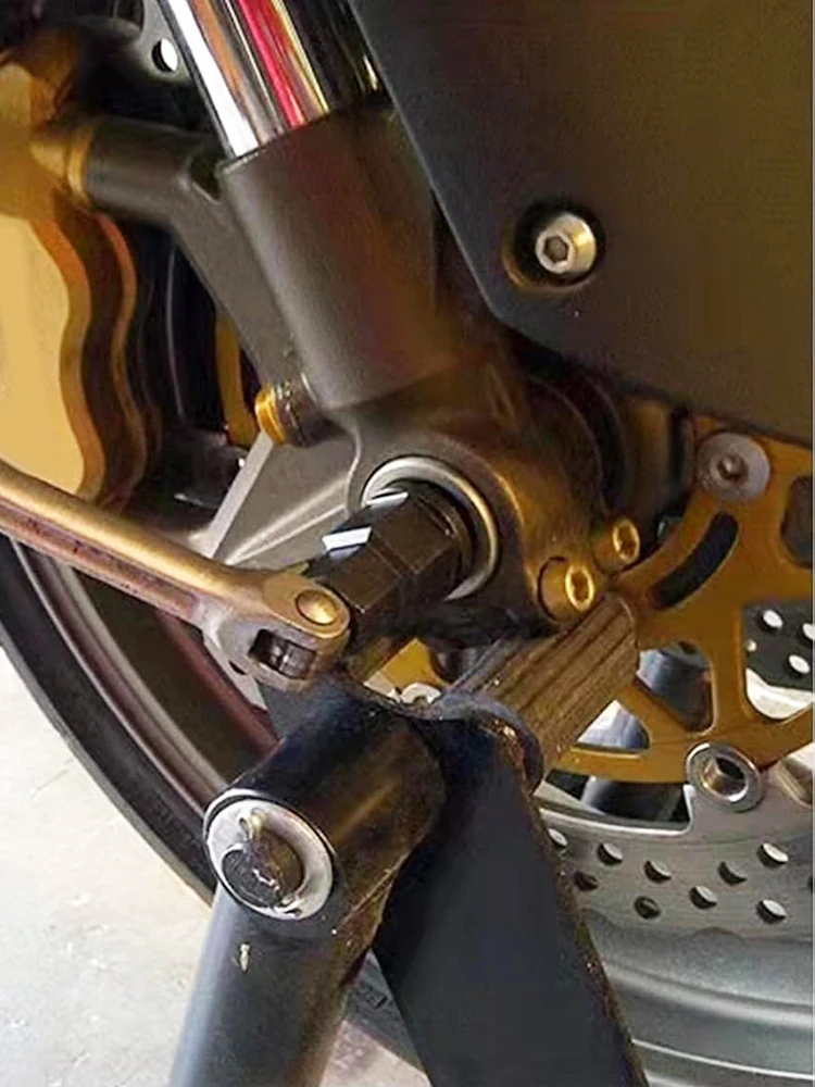 

Motorcycle Repair Tool, Front Wheel Spindle Special Disassembly Wrench, Disassembly Socket Universal Hexagonal Socket