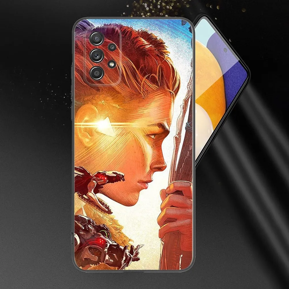 Game H-Horizon A-Aloy Phone Case For Samsung Galaxy A13,A21s,A22,A31,A32,A52,A53,A71,A80,A91 Soft Black Phone Cover