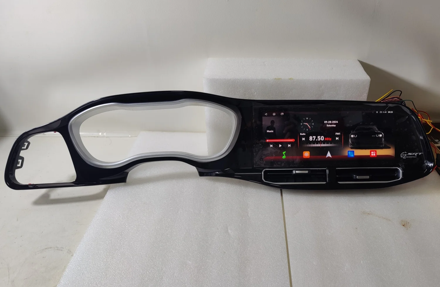 Android 12.3inch For Dodge Challenger SRT Hellcat 2010~2024 Charger CarRadio Player GPS Navigation Auto Stereo Multimedia Navi
