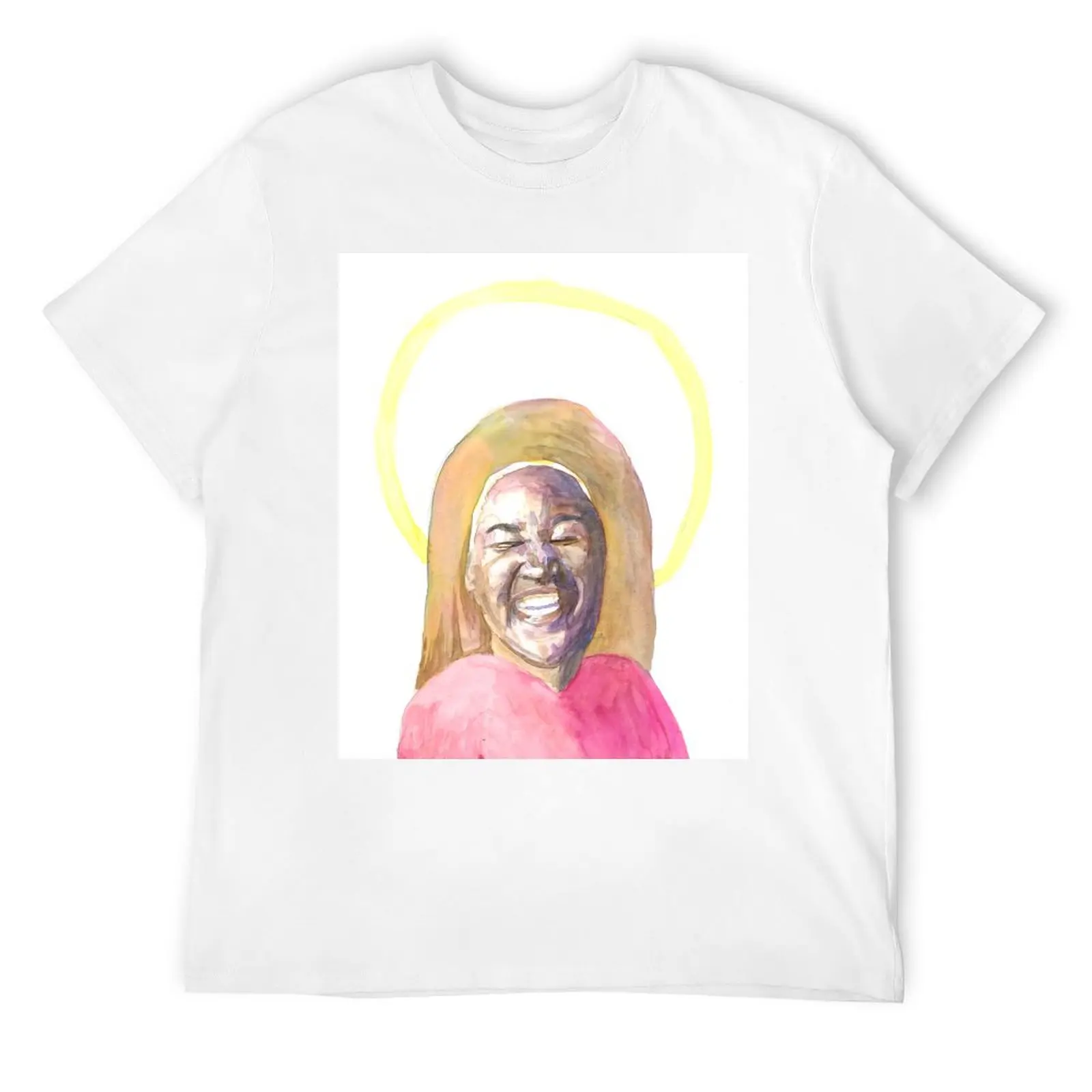 

Saint Monica with joy T-Shirt oversized quick drying tshirts personalised sublime clothing for men