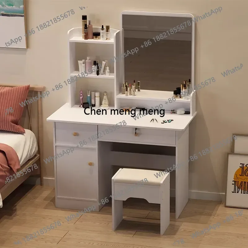 

Computer desk desktop household simple and economical modern single board desk small cosmetic table desk integrated