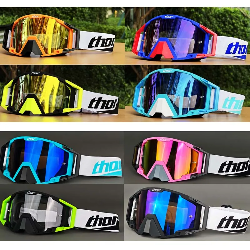 

Bikefox Motocross Goggles Moto Glasses Outdoor Sport Cycling Dirt-Bike Off-Road Sun Glasses MX ATV Men Motorcycle Helmet Goggles
