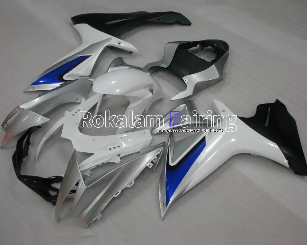 

Для Suzuki GSX-R600 K11 11 12 13 14 15 16 17 18 19 GSXR600 GSXR750 серебряные черные белые Обтекатели (литьё под давлением)