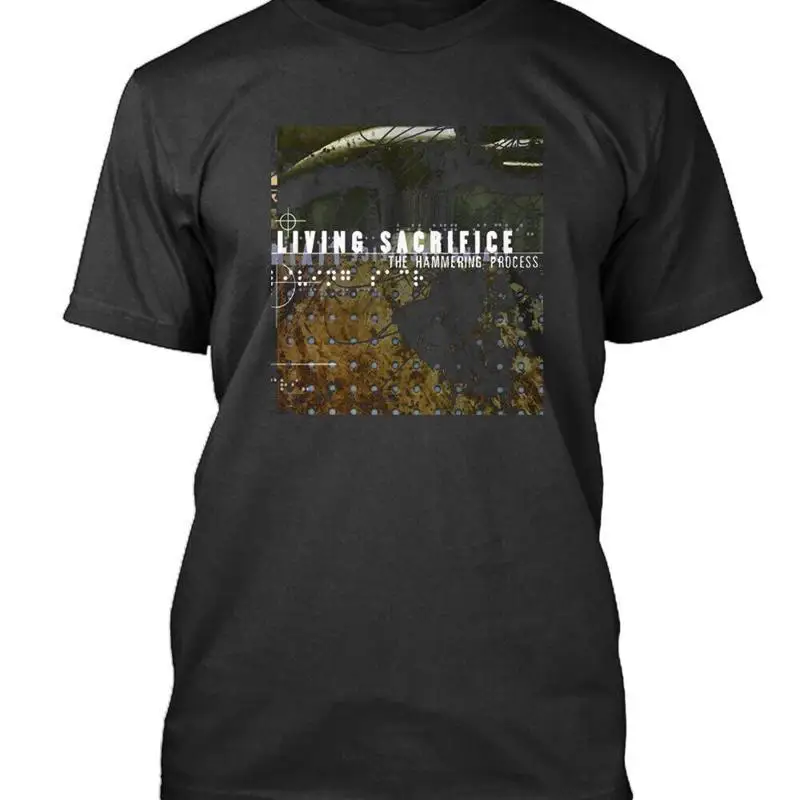 NWT Living Sacrifice The Hammering Process Black T Shirt Size S 5XL