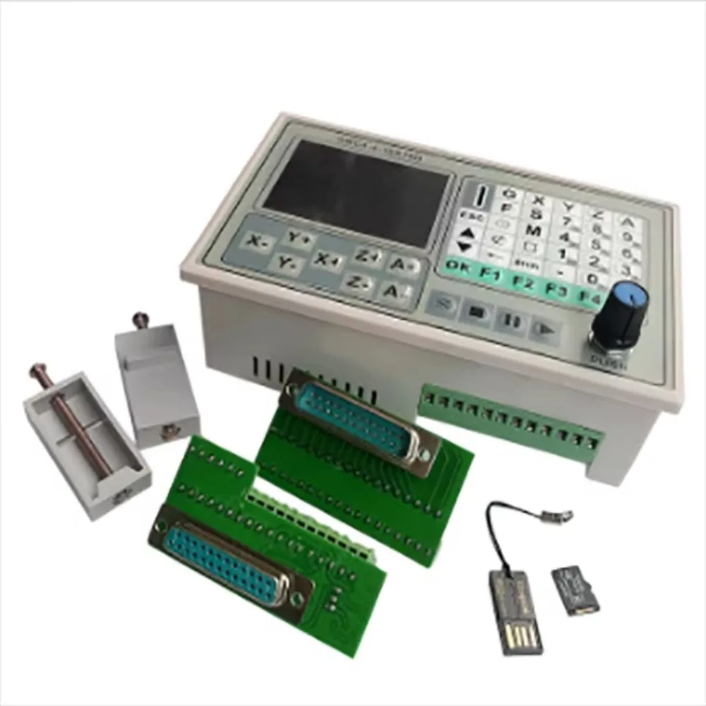 4-Axis Stepper/Servo Off-Line Controller | SMC4-4 CNC Engraving Machine Linkage System
