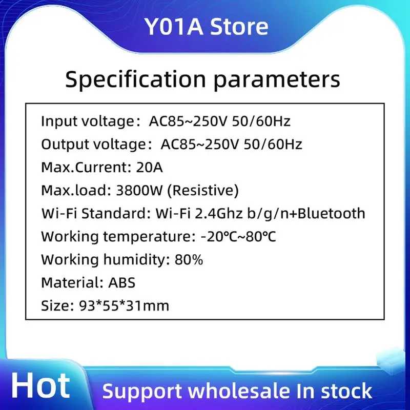 

Y01A 2X Wi-Fi переключатель температуры с датчиком 2 м Ewelink Smart Wi-Fi 20A термостат переключатель температуры поддерживает голосовое управление
