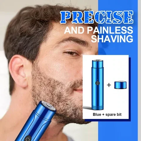 Mini Electric Shaver for Men Portable Electric Razor Beard Knife USB Charging Men's Shavers Face Body Razor Dropshipping