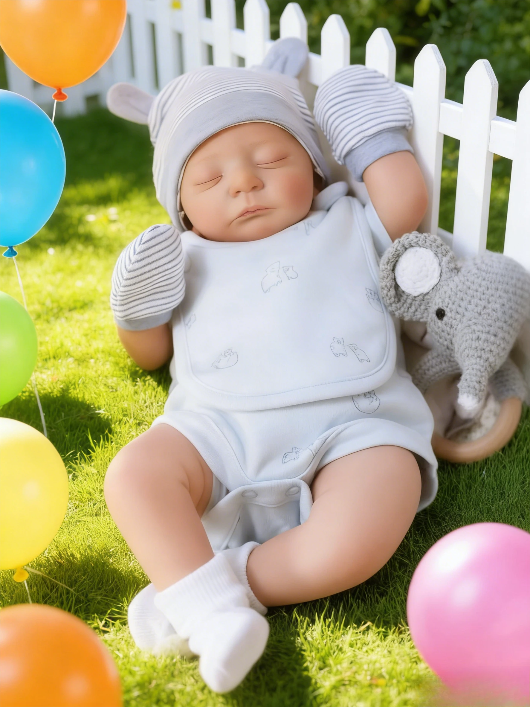 Bambola Reborn Kai Dormiente da 18 Pollici - Corpo Morbido in Tessuto, Pelle 3D con Pittura Multistrato, Capelli Dipinti a Mano e Vene Visibili