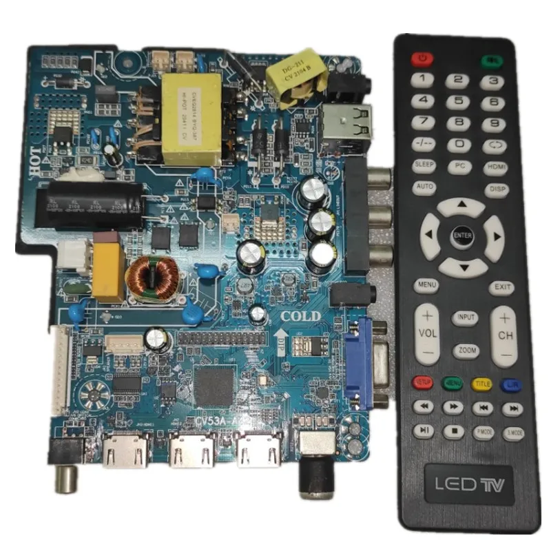 CV53A-A42 scheda driver TV tre in uno tre interfacce HD retroilluminazione 45 -- 70 v45w 600ma