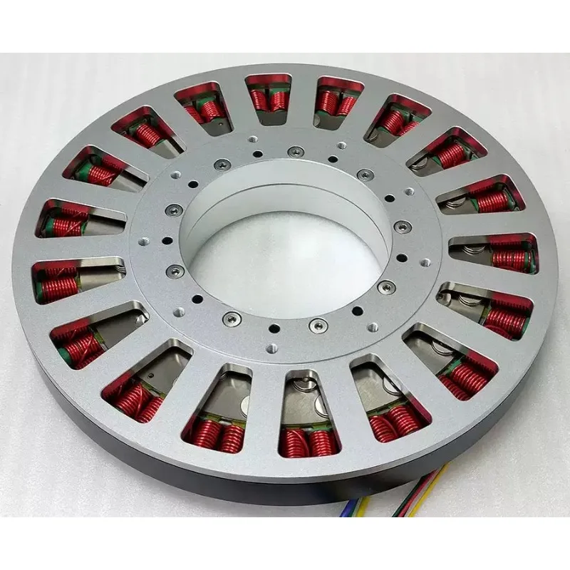 10Nm large permanent magnet brushless DC motor 20310, 54N60P hollow shaft ultra-thin low-speed torque motor