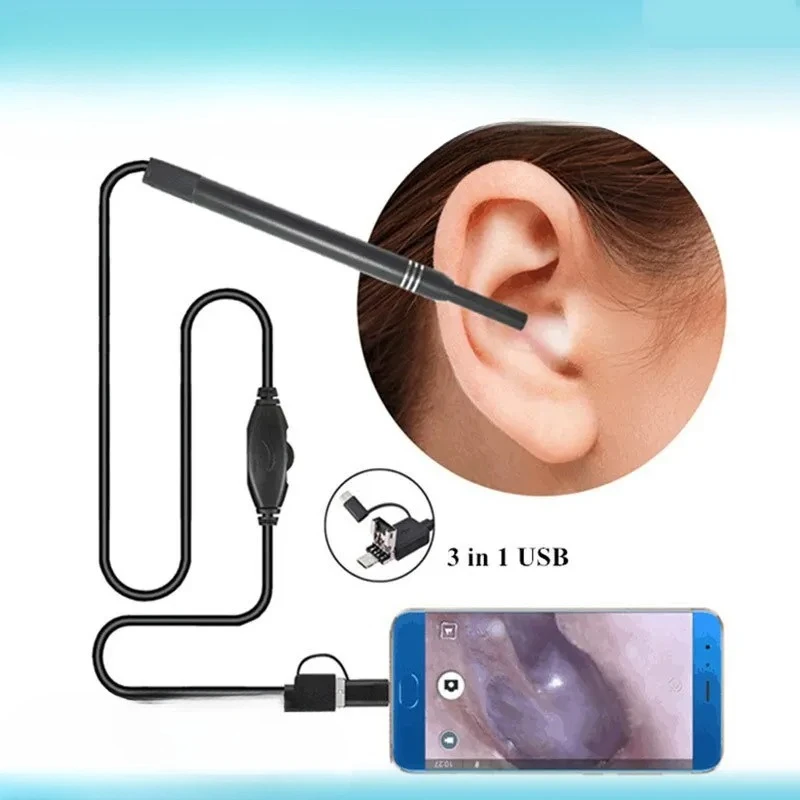 

Camera Electronic Ear Spoon Endoscope Cleaner Earwax Removal Cleaning Tool Intelligent Visual Ear Picking Spoon