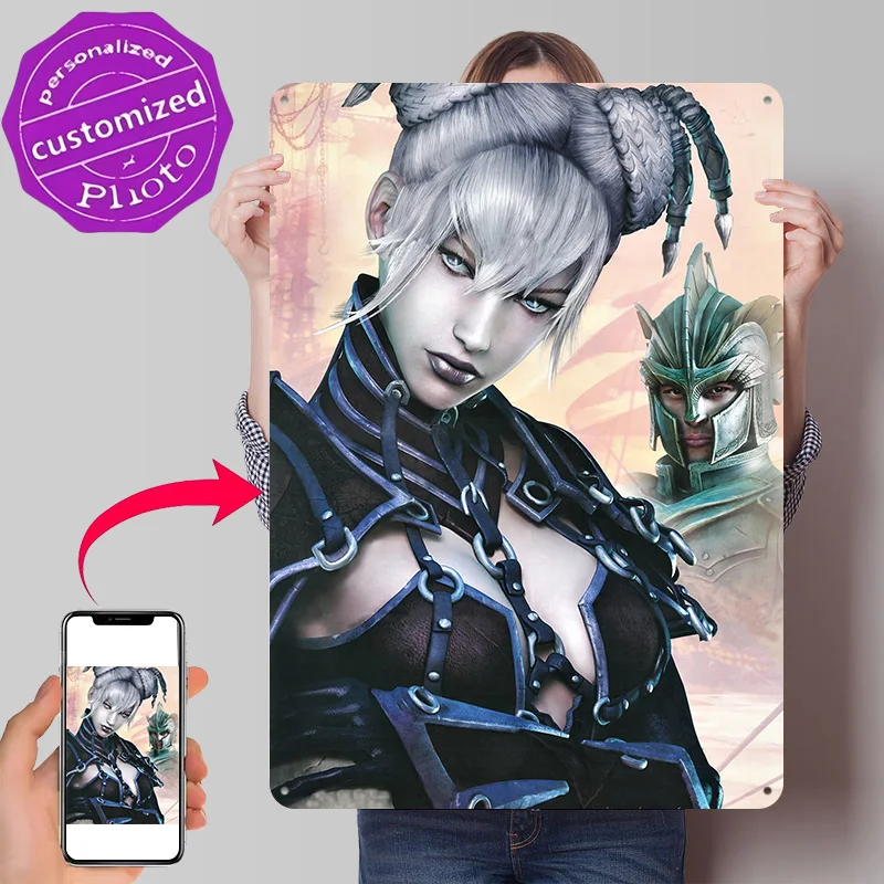 Guild Wars Prophecies Eve Metal Poster Perfect Gift for Fans Lovers Customized Wall Art Metal Sign for Gaming Room Decoration
