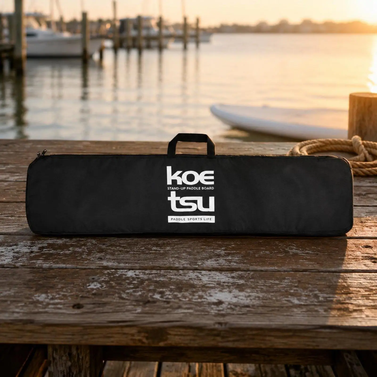 Kayak Paddle Storage Bag with Handle Adjustable Paddle Case for Compact Storage and Protection