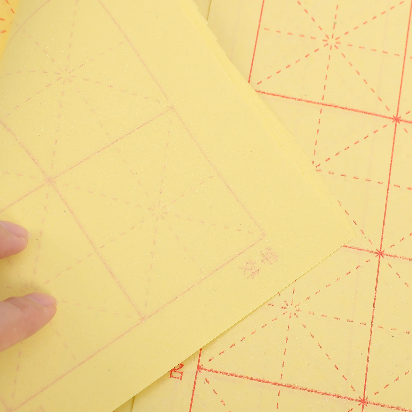 

150 Sheets Calligraphy Practice A8 Size Rice Paper Chinese Writting Grid Xuan Paper Watercolor Art Supplies Beginner Suitable
