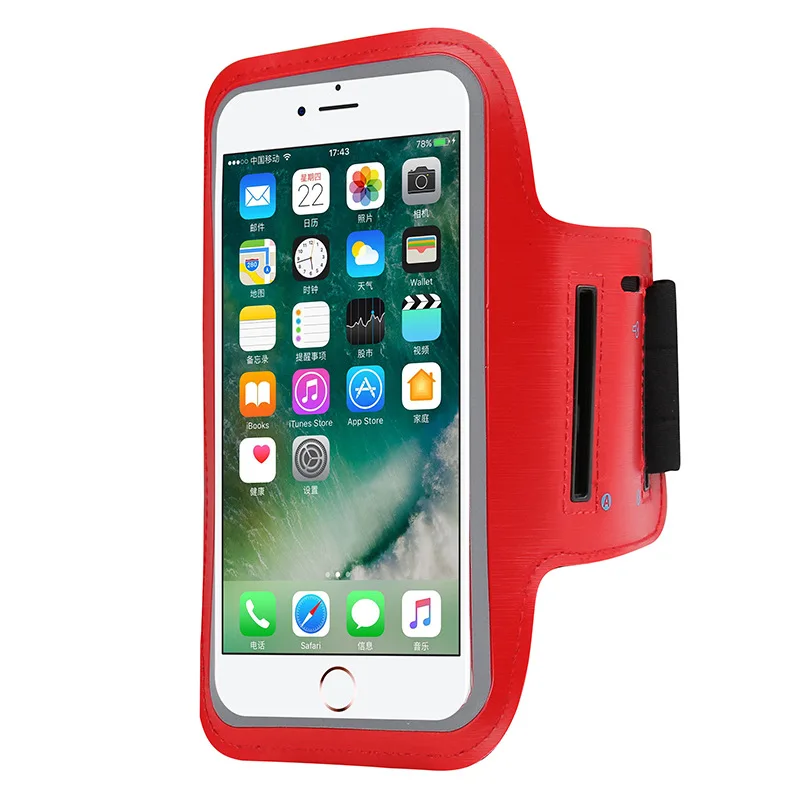 for iPhone Samsung Xiaomi Redmi 4-7inch Mobile Phone Armband Outdoor Sports Holder Gym Running Phone Bag Arm Band Cases Holder