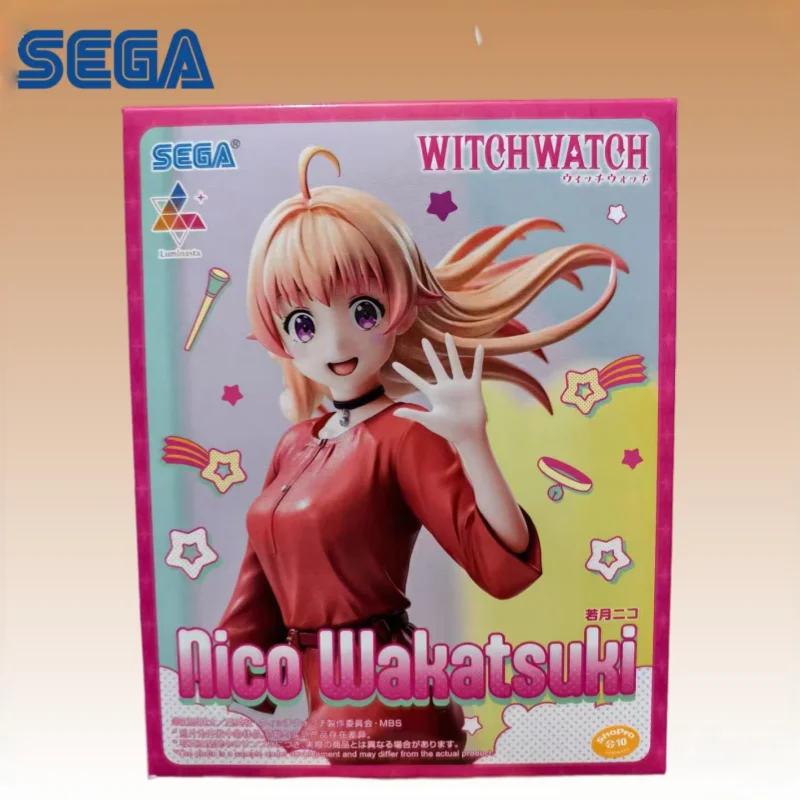 В наличии: Оригинальная фигурка Sega Witch Watch Luminasta Miyao Nemu – красивая модель аниме-персонажа, игрушка, статуэтка, украшение для гаража.