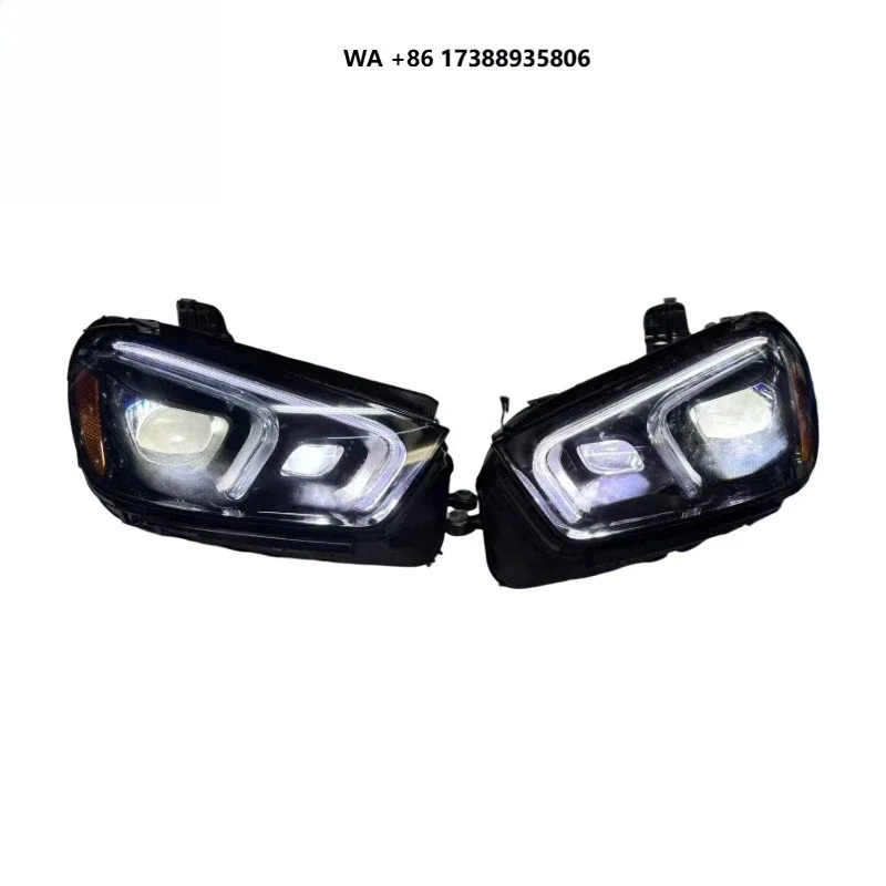 US Type LED Headlight for GLE167 W167 GLE350 GLE450 2020-2022 Original Double Lens Plug and Play