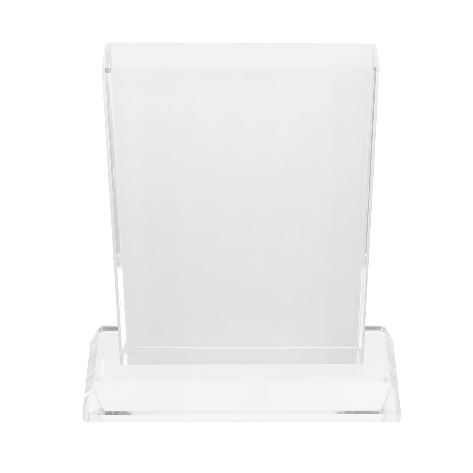 

Sublimation Crystal Photo Diy Blank Single Side Transfer Unfinished Plaque For Home Office High Transparency