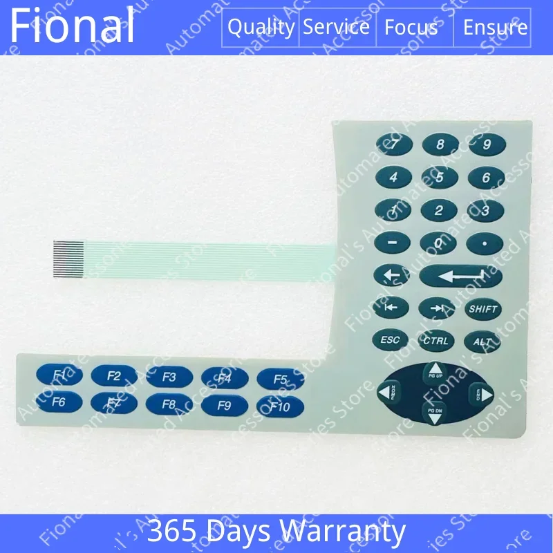 Hot Membrane Switch Button For PanelView Plus 600 2711P-B6C5D8 Keypad Keyboard 2711P-B6C20D8 With Panel Glass Touch Screen