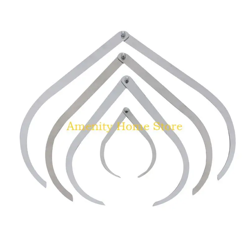 F26C Bent-leg Stainless Steel Caliper  Sculpture Ceramic Measuring Tools