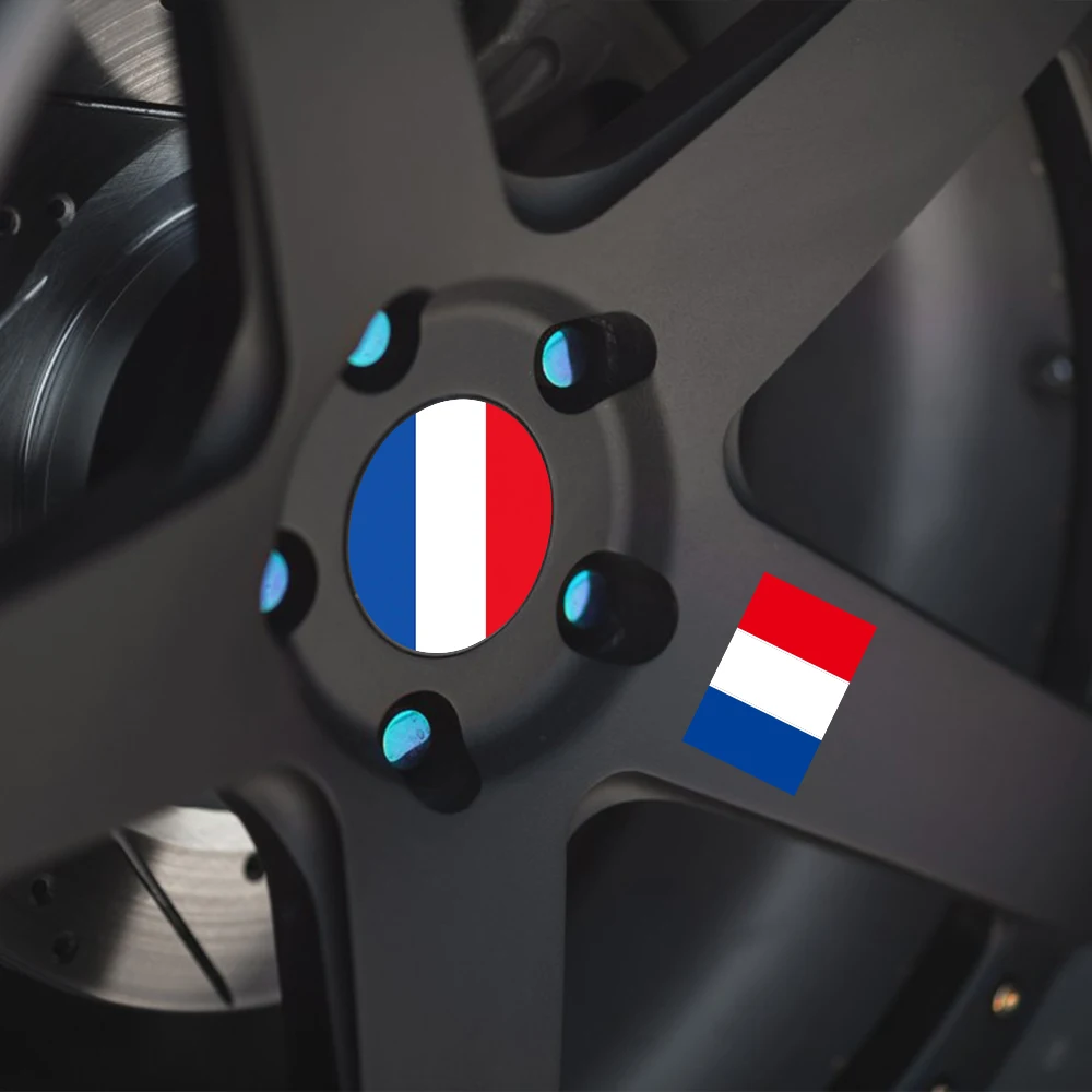 French Flag Stickers Auto Motorcycle Decoration Vinyl Decal PVC Sticker Waterproof Styling Decals Car Exterior Accessories