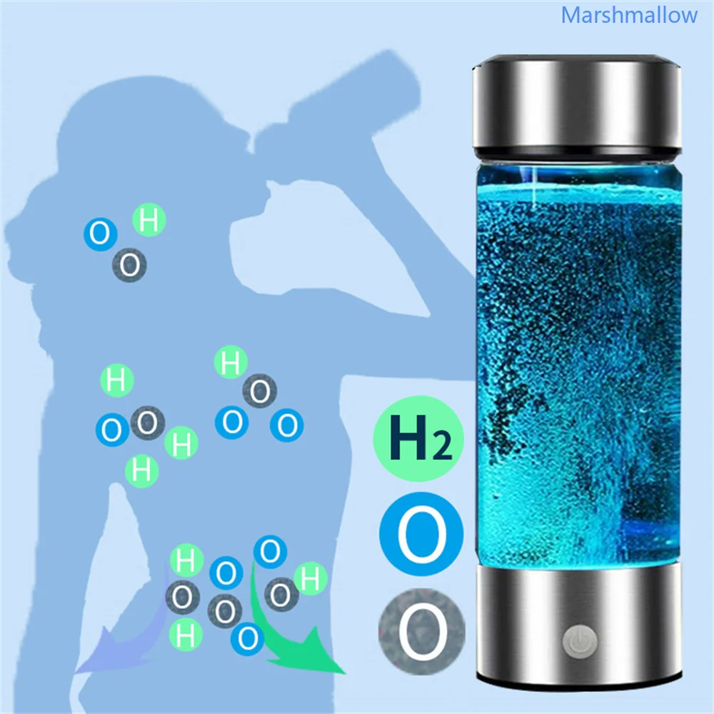 Electric Water Filter Hydrogen Generator Hydrogen-Rich Antioxidants Bottle Home Appliance Tecnología Wasserfilter