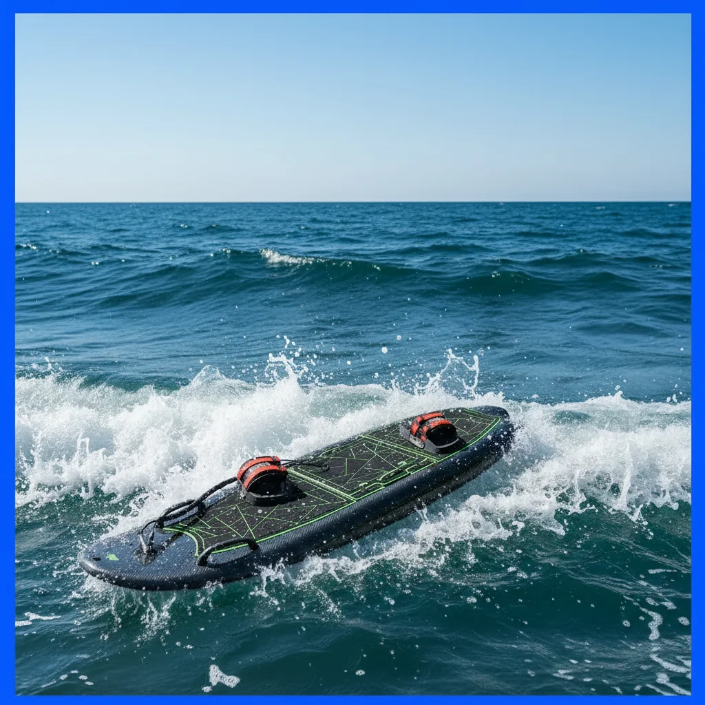 50KM/H 90Min Carbon Fiber Surf Jet Board, High Efficiency Stable Power Component For Offshore Extreme Water Surf Sport - view 6