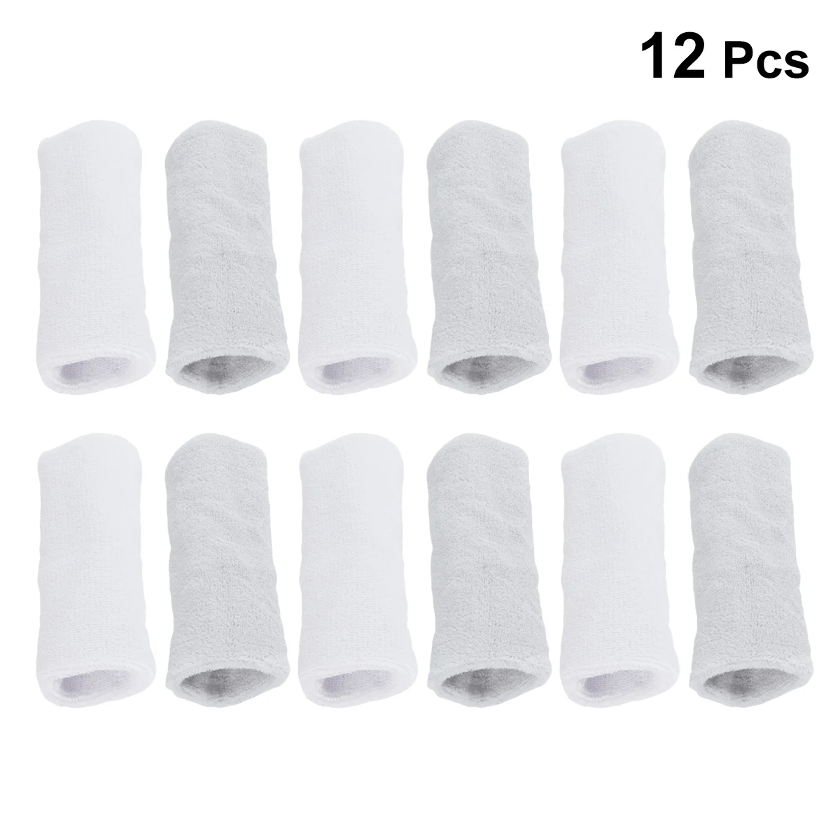 

12 Pcs Sport Wrist Supports Straps Basketball Brace Bands Wristband Compression