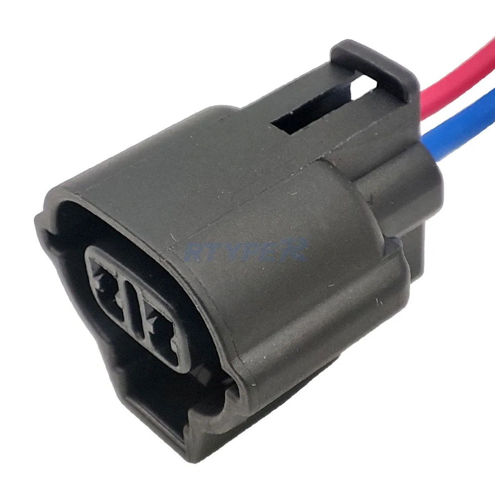 1/5/10Set Wiring Connector Auto Parts 090 WP 2F 2 Position Grey Female Wire to Wire Automotive and Electrical Connector 0090-302