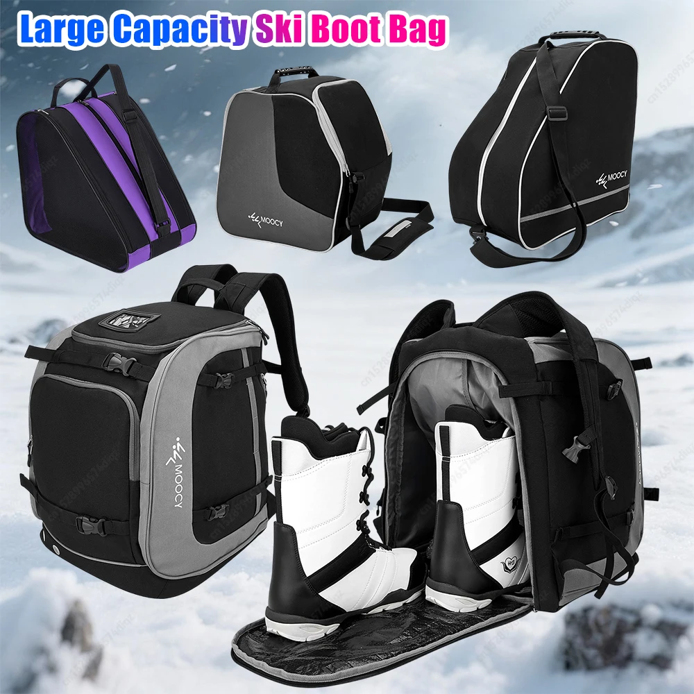 

65L Helmet Clothing Rucksack Large Capacity Oxford Cloth Helmet Pocket Men Women Ski Bag Rucksack Adjustable for Hiking Climbing