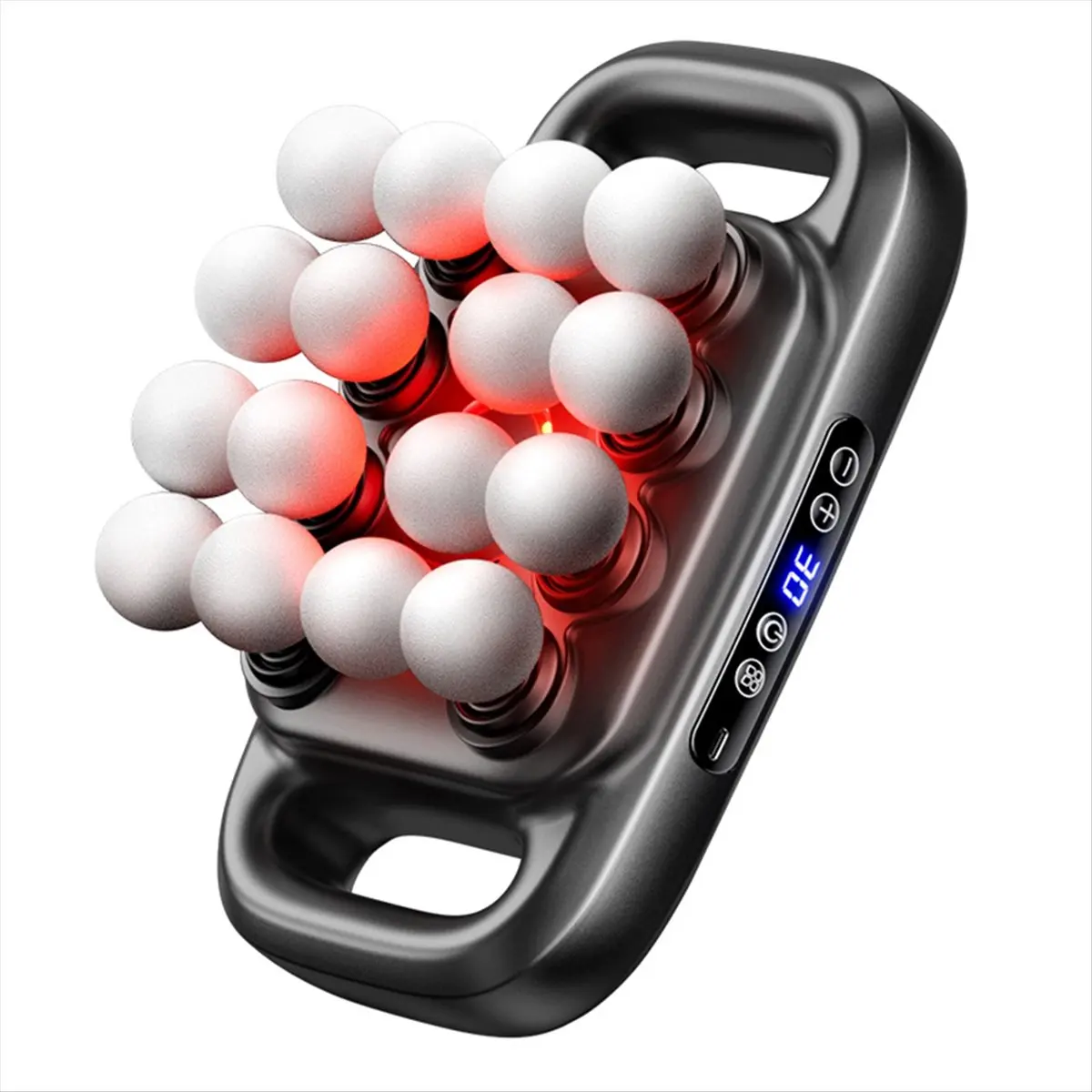 

N18R Набор массажеров с 16 головками, фасциальный массажер, массажер для глубоких тканей, шеи, для облегчения боли в глубоких тканей спины, плеч, ног