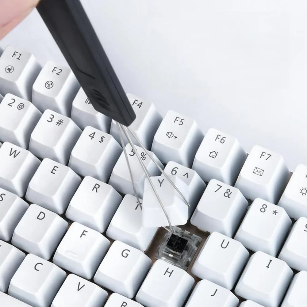 1Pc Universal Keyboard Key Keycap Puller Keycap Puller For Mechanical Keyboard Removal Repair Tools Replacement Keycap Extractor