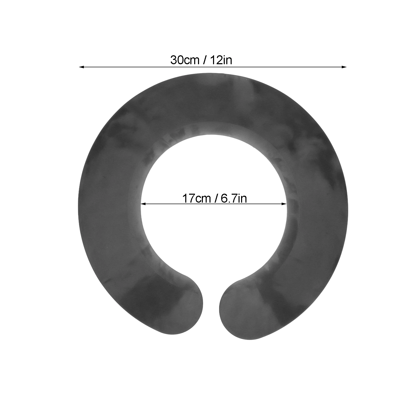 Hair Cutting Collar Strong Toughness Easy Clean Waterproof Comfortable Soft Hair Dyeing Shawl