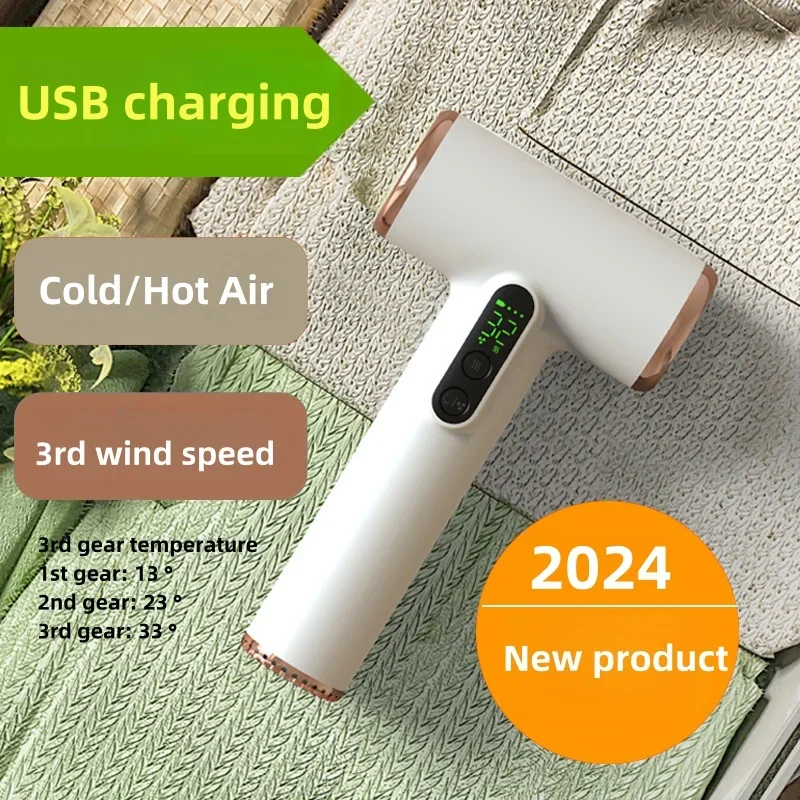 Hair Dryer Machine Cold/Hot Wireless Hairdryer USB Wireless Charging Strong Wind Home/Dormitory/Business Travel Essential